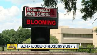 Hillsborough teacher recorded students changing