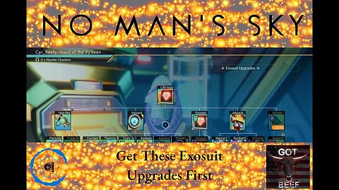 No Man's Sky - Get These Exosuit Upgrades First