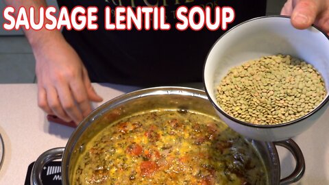 Sausage Lentil Soup