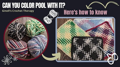 Can You Color Pool With This Yarn? Here's how to know