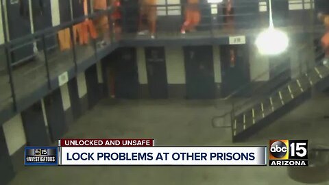 New video from Arizona's Winslow prison more broken cell door locks