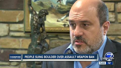 Gun rights supporters file federal lawsuit challenging Boulder's new 'assault weapons' ban