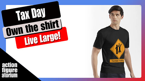 Happy Tax Day | Get Your Very Own Taxman Working T-shirt
