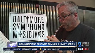 BSO musicians perform summer subway series