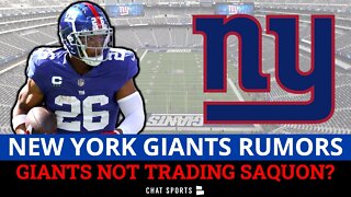 Giants NOT Trading Saquon Barkley? Joe Schoen Speaks On Saquon Barkley Trade Rumors | Giants Rumors