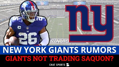 Giants NOT Trading Saquon Barkley? Joe Schoen Speaks On Saquon Barkley Trade Rumors | Giants Rumors