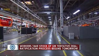 Workers take stock of GM tentative deal; ratification process begins tomorrow