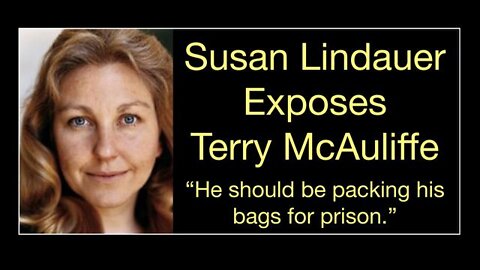 Susan Lindauer Exposes Terry McAuliffe (20 October 2021)