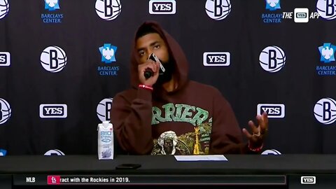 NBA Player Kyrie Irving Shuts Down a Reporter Who Criticizes Him for Sharing Alex Jones VIDEO