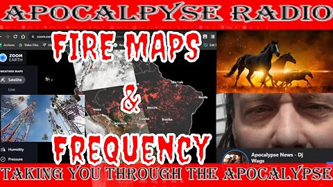 Which Is It? Fire Maps Show The World Is On Fire - Frequency Or Lava?