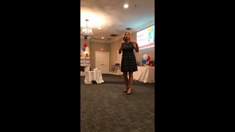 TANA GOERTZ speaks on her life and the Apprentice Live 5-10-22 Veterans For America First GA RALLY