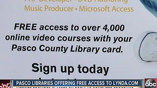 Pasco County libraries offering new service to help job seekers, community