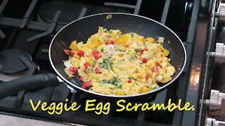 Veggie Egg Scramble