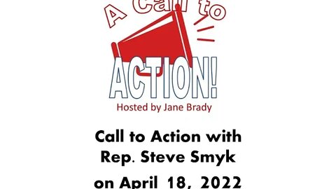 Call to Action with Rep Smyk Hosted by Jane Brady