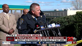 CHP provides update on Greyhound bus shooting