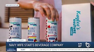 San Diego Navy wife, mother of three launches own probiotic beverage