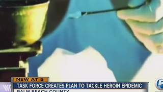 Task Force creates plan to tackle heroin epidemic