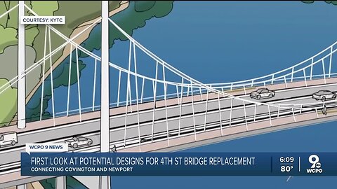 First look at potential designs for 4th Street Bridge in NKY