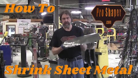 Metal Shaping: Shrinking metal with a hammer and English Wheel