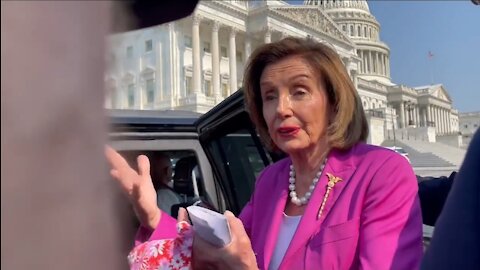 Pelosi Calls GOP Leader 'A Moron' For His Mask Criticism