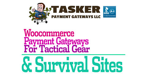 Woocommerce Payment Gateways for Tactical Gear & Survival Sites