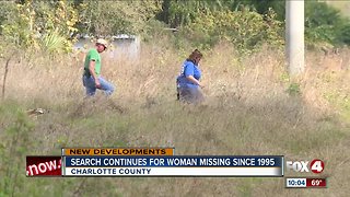 Search continues for woman missing since 1995