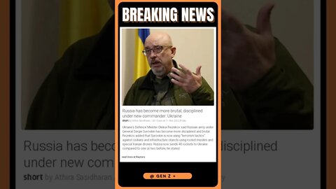 Current News | Ukraine's New Commander Turns Russia Into a Brutal, Disciplined State | #shorts #news