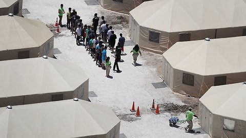 Temporary Tent Facility For Migrant Children Set To Be Expanded