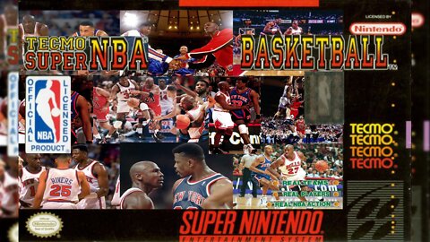 Tecmo Super NBA Basketball - New Jersey Nets @ NY Knicks (Mar-14-92) G64