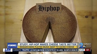 Study: Hip-hop makes cheese taste better
