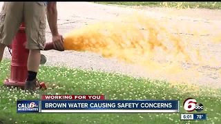 Greentown homeowners concerned about brown water