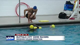 Erie County District Attorney's Office donates $15,000 to Buffalo City Swim Racers