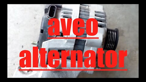 How to replace alternator generator Chevy Aveo √ Fix it Angel