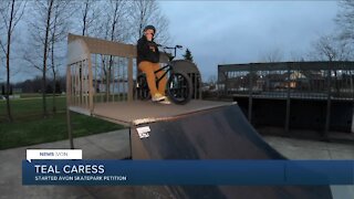12-year-old starts petition to cover Avon outdoor skatepark