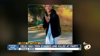 Helix High teen stabbed and killed at party