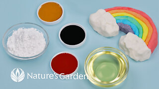 Whip Up Some Rainbow Bubble Bars with Natures Garden