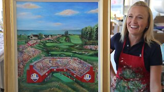 The internationally known Milwaukee artist that made the Ryder Cup poster