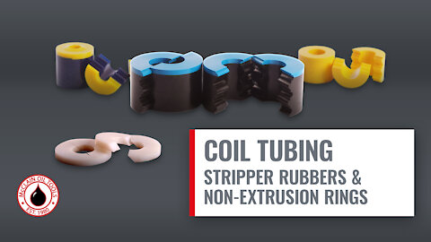 Coil Tubing Stripper Rubbers & Non-Extrusion Rings - McClain Oil Tools