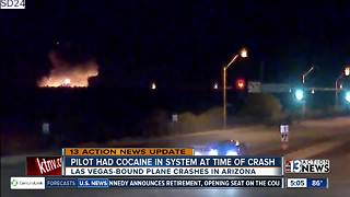 Pilot had cocaine in system at time of Arizona plane crash