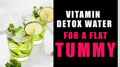 Vitamin Detox Water For A Flat Tummy
