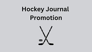 My Hockey Journal
