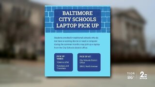 Concerns over long hot lines for Baltimore School tech pick up