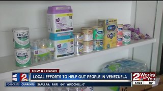 Local efforts to help out people in Venezuela