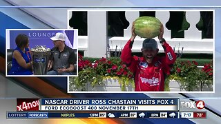 NASCAR driver Ross Chastain visits Fox 4