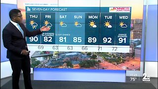 WMAR-2 News Weather at 11