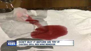 Don't Buy It Before We Try It: Wine Stain Remover