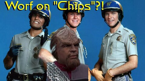 Michael Dorn "Worf" on "Chips"?!!