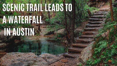 This Peaceful Trail In Austin Leads You To A Clear Serenity Pool