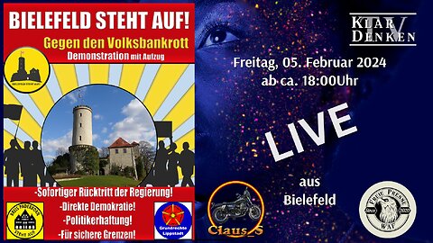 LIVE | aus Bielefeld - Gegen den Volksbankrott
