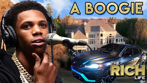 A Boogie Wit Da Hoodie | The Rich Life | Mansion in New Jersey, Lamborghini and Chain Collection